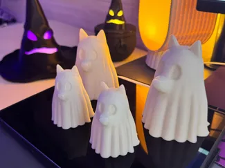 Halloween ghost dog
