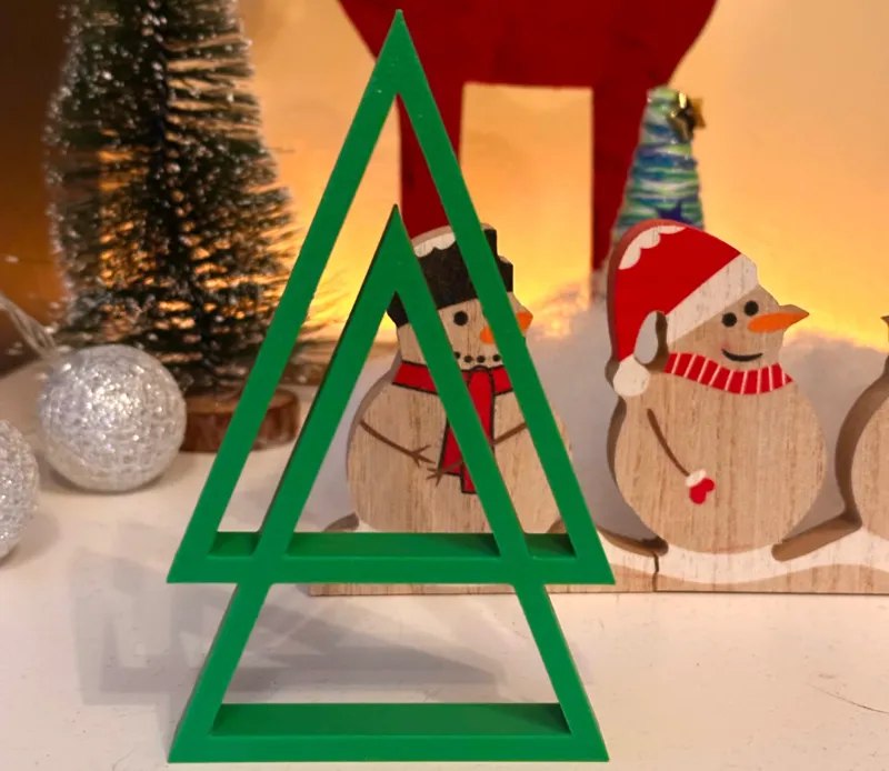 minimalistischer Weihnachtsbaum Tannenbaum