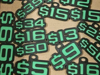 Price Tags (Black & Green) MRD
