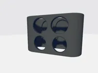 0.2mm layer, 3 walls, 10% infill