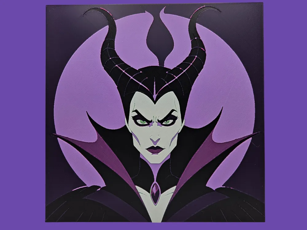 Portrait of Maleficent