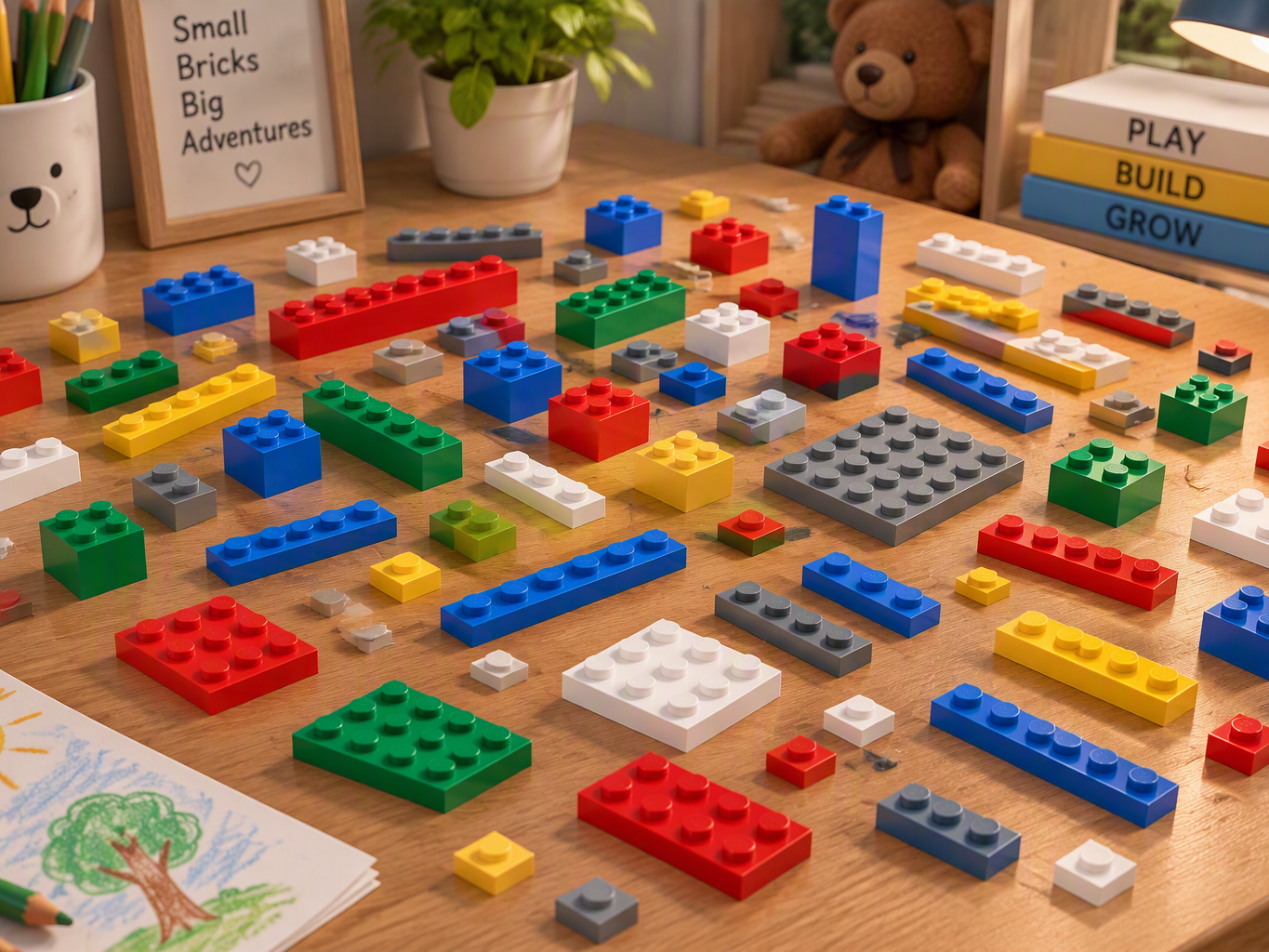 Classic LEGOs Building Bricks Collection - 1