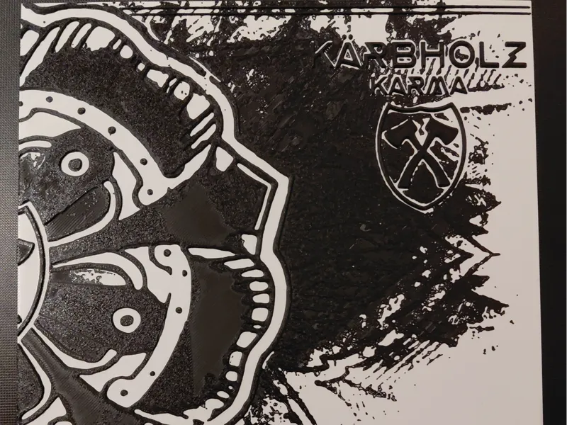 Hueforge Albumcover Kärbholz - Karma