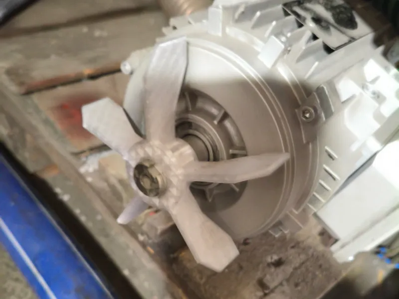 Y2-80-4 Motor Fan Blade Inner D- 19mm OD 125mm