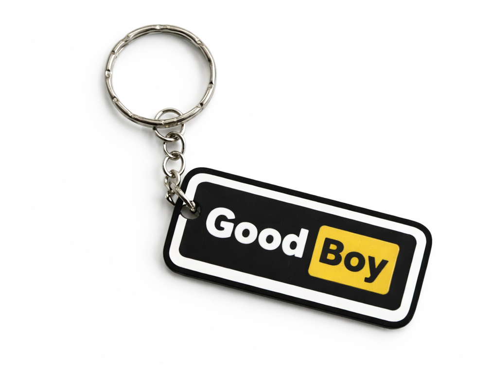 Good Boy Keychain – Stylish 3D Printed Key Tag