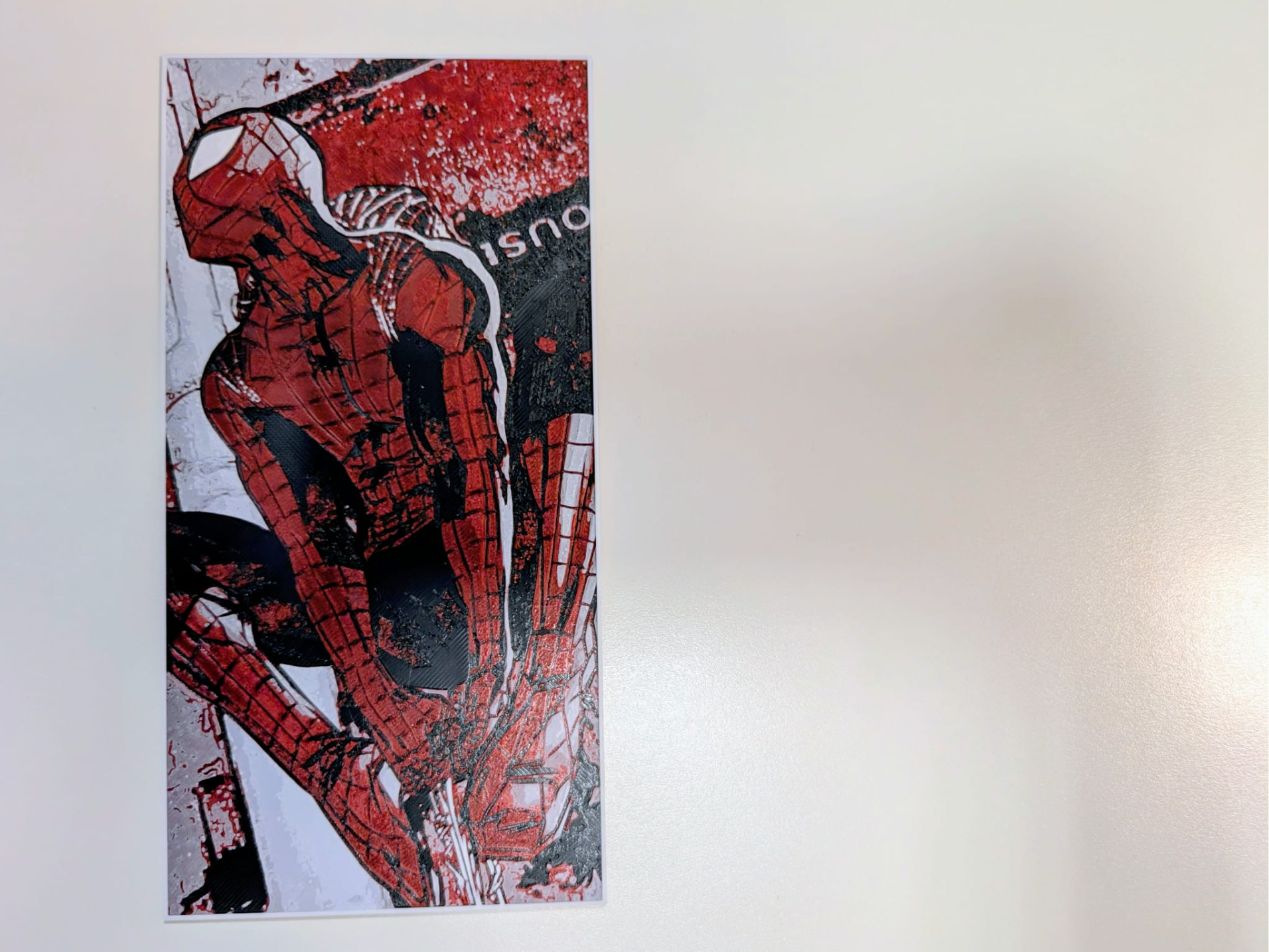 Spiderman Hueforge 10x20cm