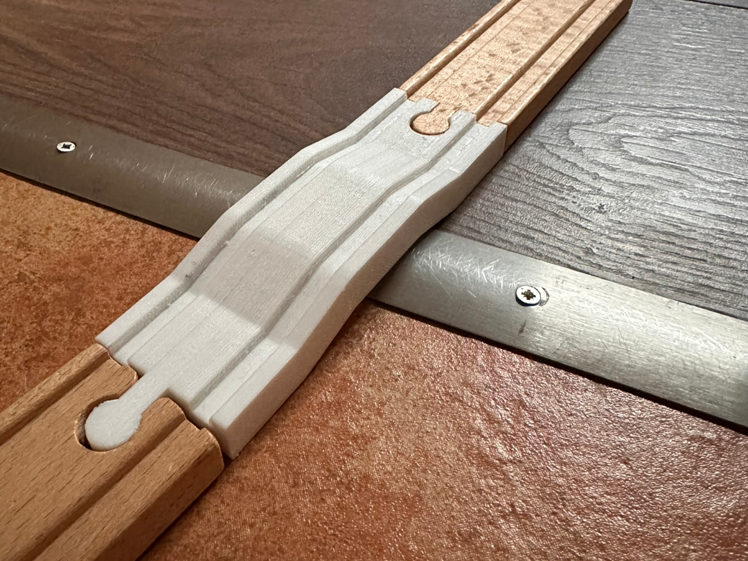 Holzschiene Brücke Türschiene Brio kompatibel