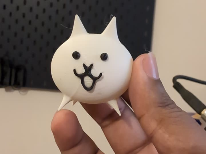 The Battle Cats - Basic Cat 3D model