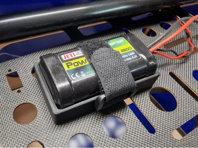 Premium Battery Mounting System for Jeti RB2600 Li-Ion