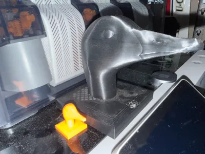 Goose Head With Stand