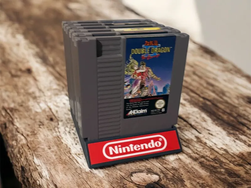 Présentoir jeux NES