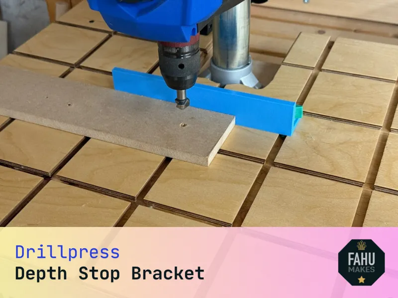 Drillpress Depth Stop Bracket