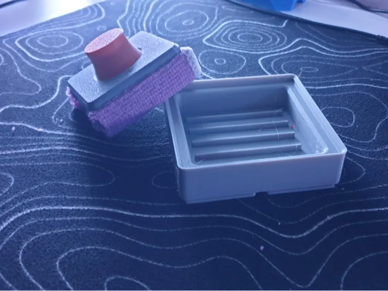 Gridfinity Build Plate Cleaner Holder