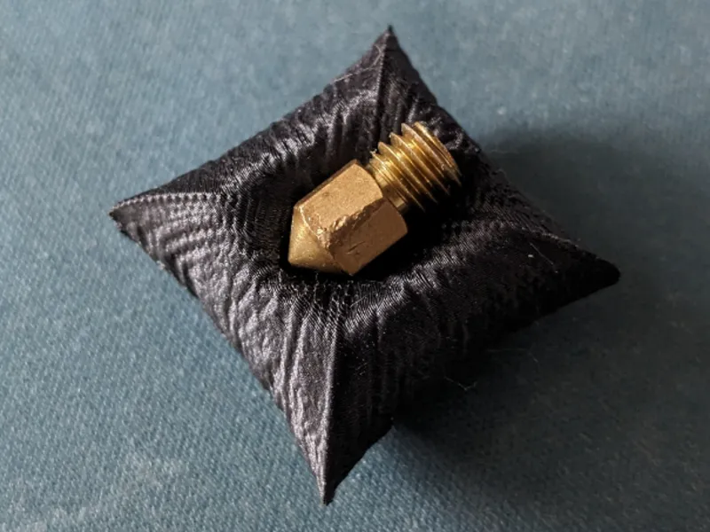 Nozzle display pillow