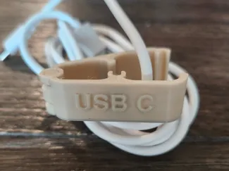USB C Cable Holder