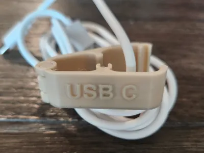 USB C Cable Holder