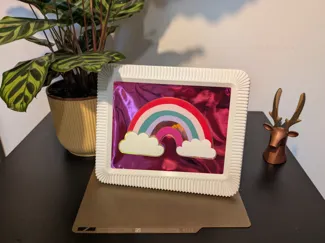 Picture frame with Ridges 15/16x20