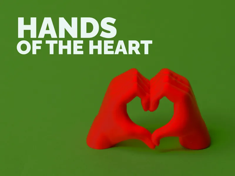 Hands of the Heart - Solo 8 grammi e stampa veloce