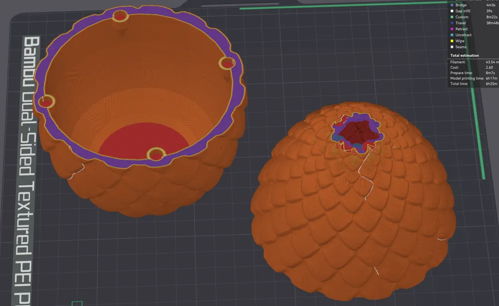Magnetic Dragon Egg - Free 3D Print Model - MakerWorld