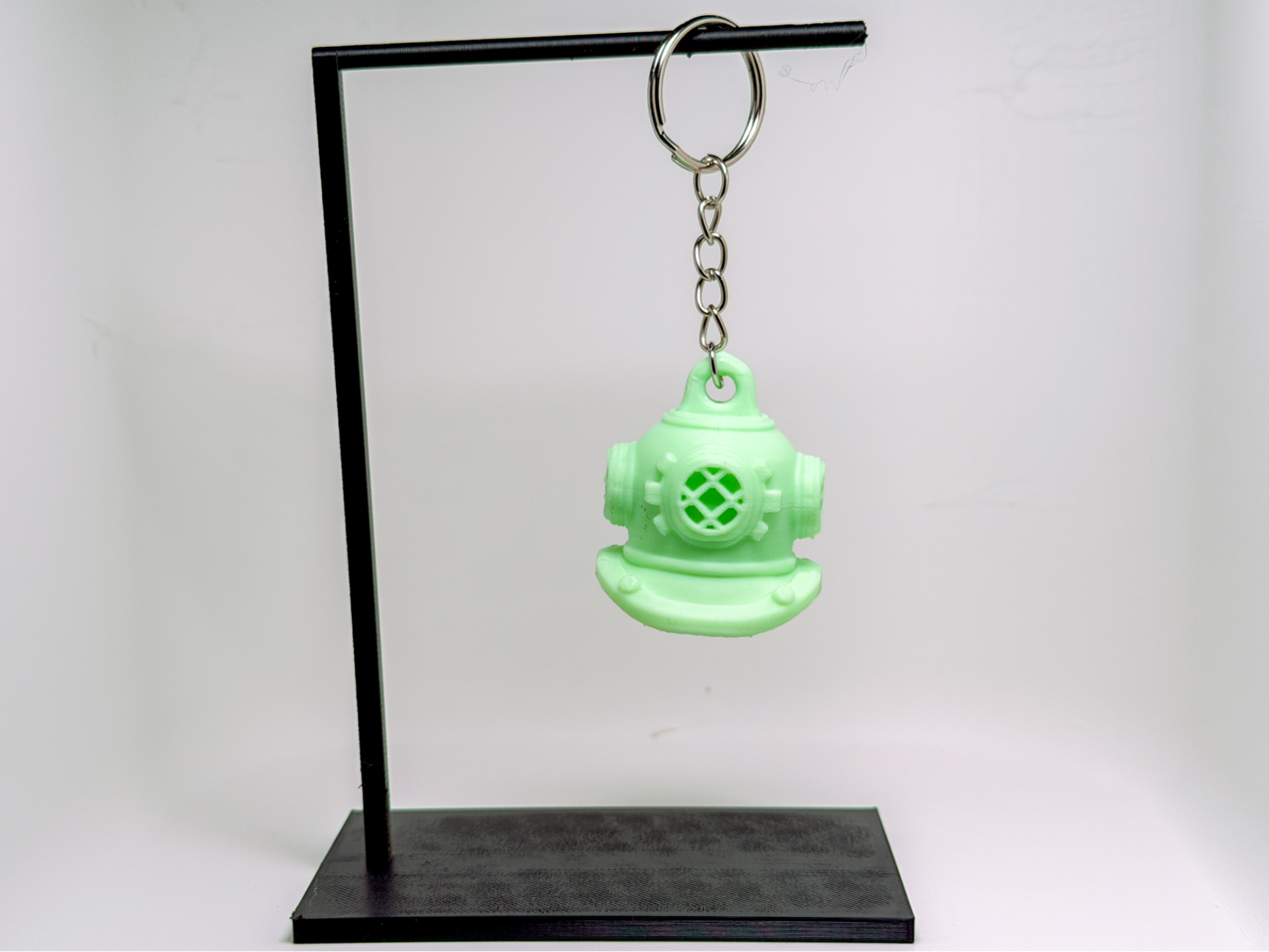 Vintage Taucherhelm Schlüsselanhänger