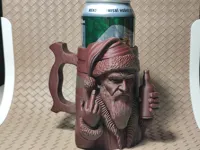 Chope Bad Santa pour canette — photo 1