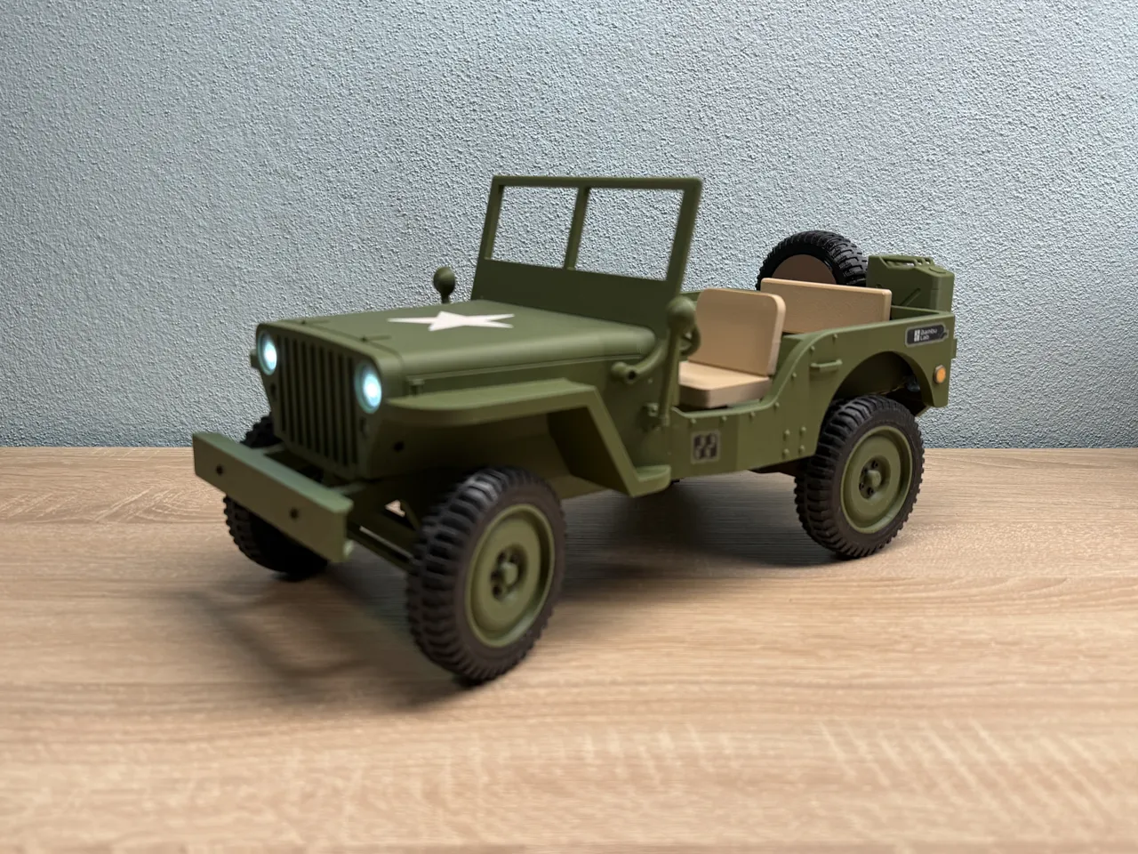 Willy´s CyberBrick RC Jeep view 2