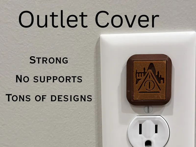 Outlet Cover STRONG -- harry potter