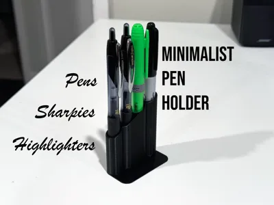 Minimalist Pen Holder