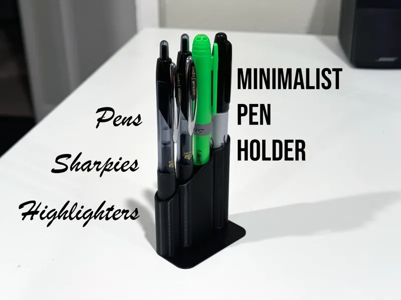 Minimalist Pen Holder