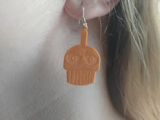 FNAF Cupcake earrings (With or without AMS)
