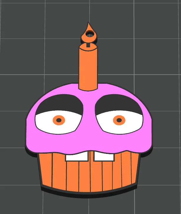 FNAF Cupcake earrings (With or without AMS) view 3