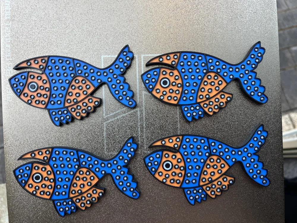 Prop Flapping Fish Upside Down Fish Tactile Story Prop - Free 3D Print Model - MakerWorld