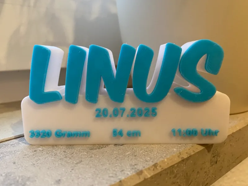 Linus Geburtsgeschenk