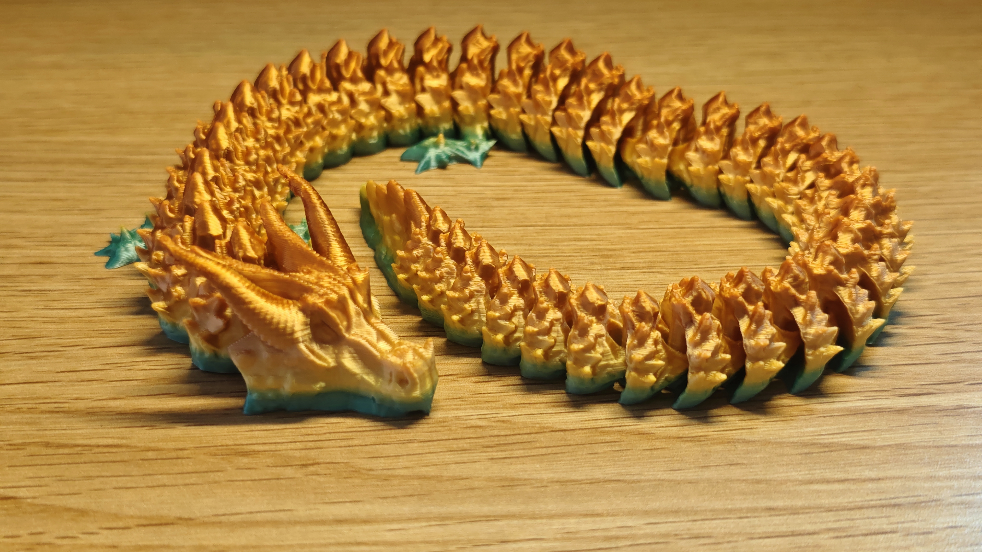 Miniatura 1 do modelo 3D 关节可动龙-刺龙