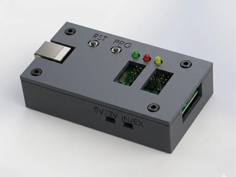 Custom Enclosure for AVR  Programmer (AVT5388)
