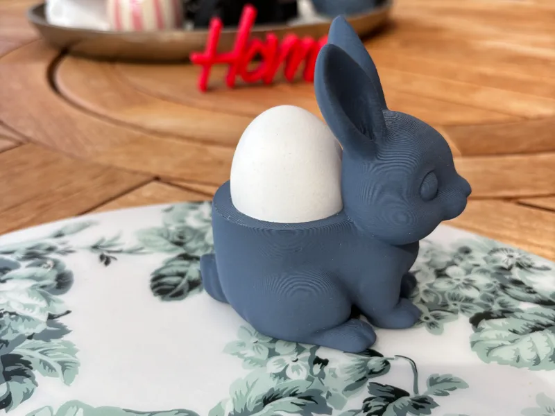 Bunny Egg Cup - Easter Breakfast Table Decoration