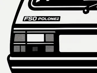 2D Wall art FSO POLONEZ