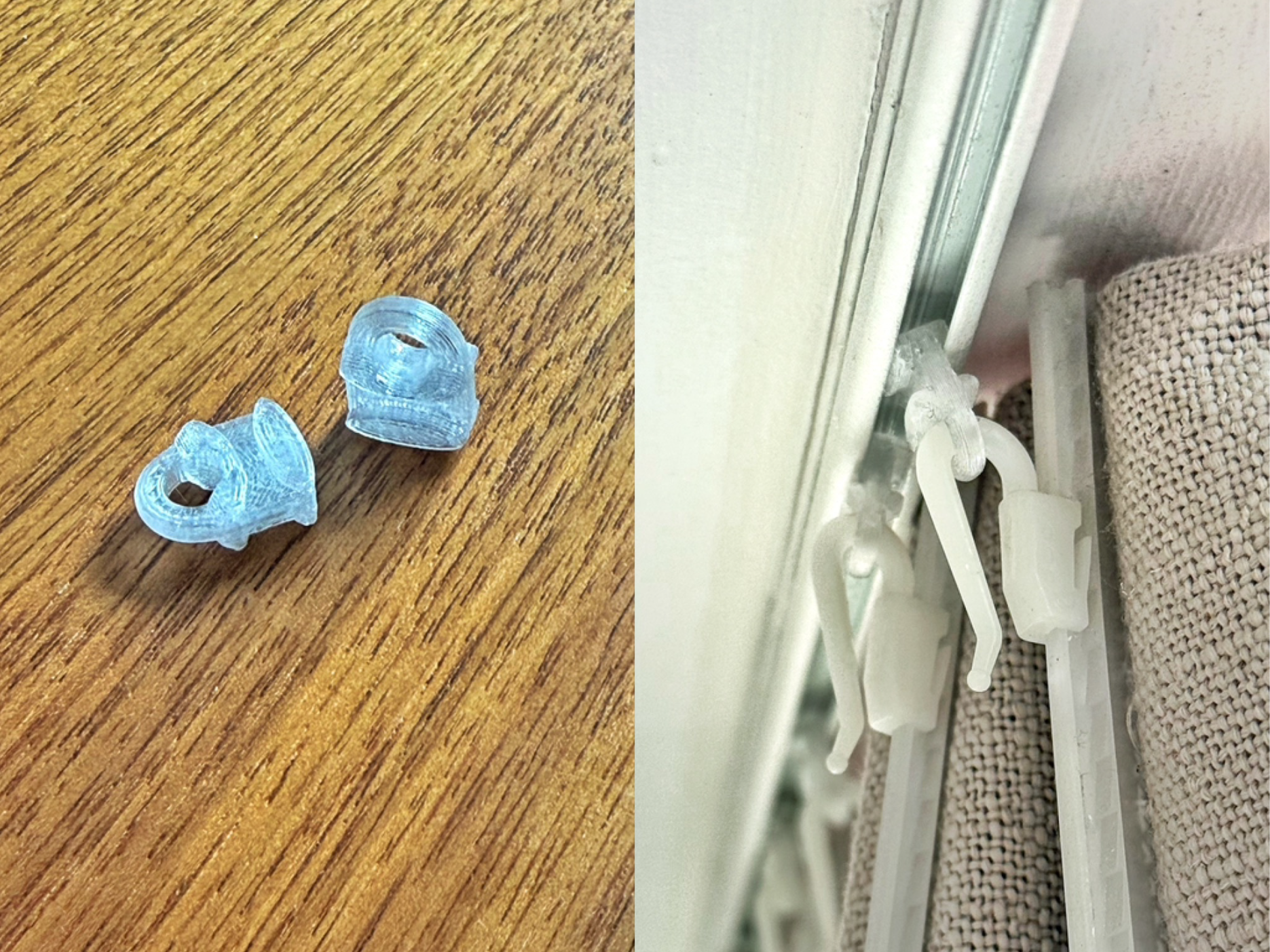 Curtain Track Glider Replacement / 窗帘滑轨滑块替换件