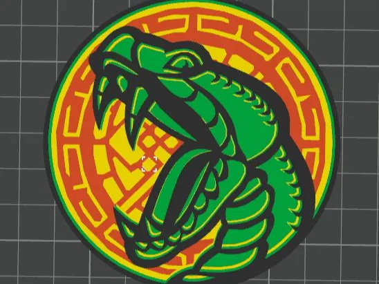 Mandala Snake 2025 Geocoin