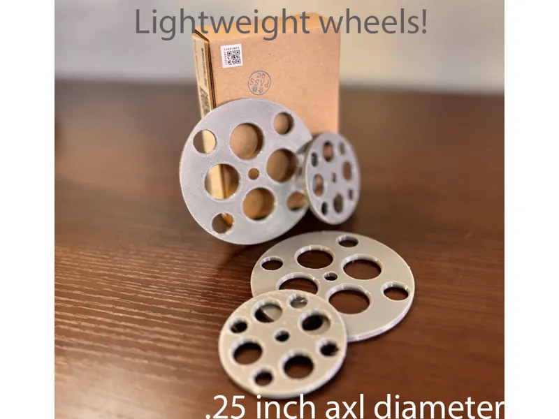lightweight Wheels for all kinds of projects!