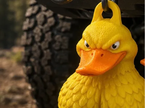 Modelo para impresión 3D: Duck NutZ — “Mallard‑mean and ready to quack back" — referencia de MakerWorld
