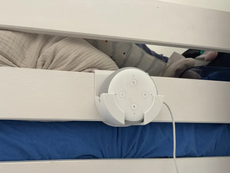 Echo Dot 3 Halterung Bett 