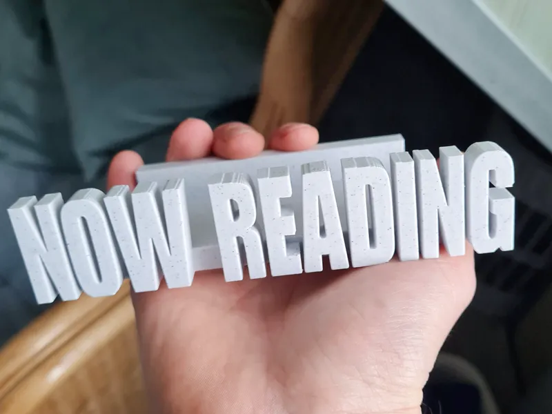 Now Reading Bookshelf