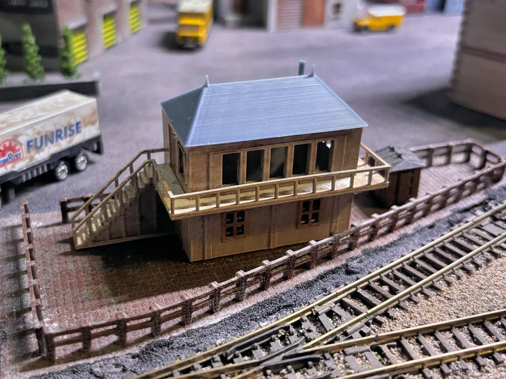 N Scale Signal Box. Model Railway - Free 3D Print Model - MakerWorld