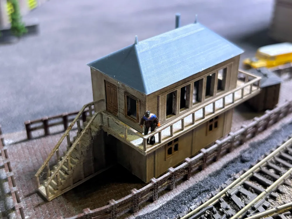 N Scale Signal Box. Model Railway - Free 3D Print Model - MakerWorld