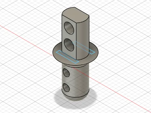 RC Body Mount (fits SCX10 II)
