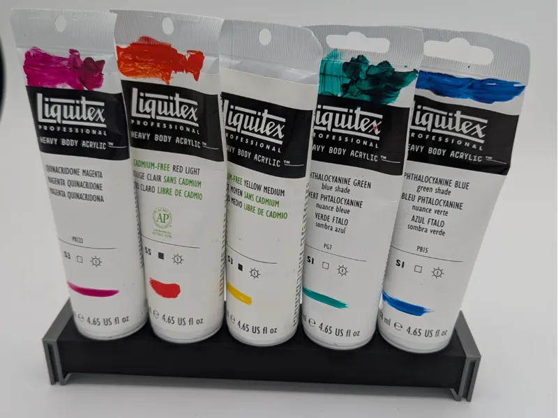 Liquitex Heavy Body Acrylic 138ml shelves