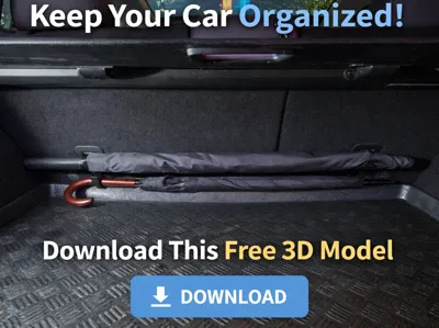 Umbrella Holder for TOP TETHER Hooks (Trunk)