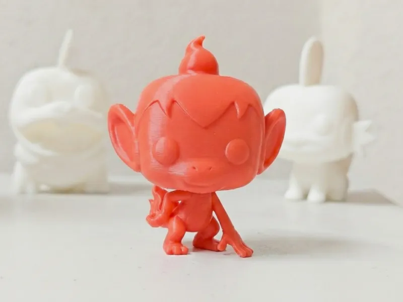 Pop Style Chimchar - Dual Pack (10cm & Keyring)