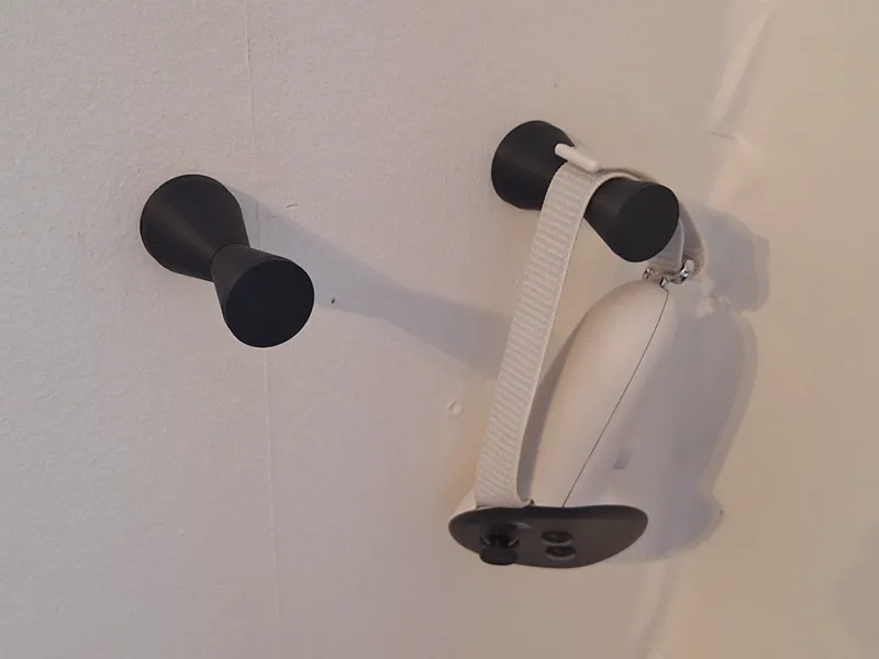 Holder with hidden mounting